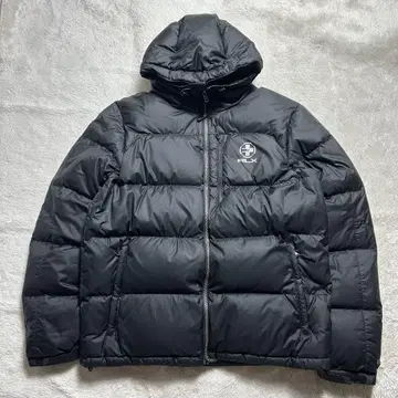 RLX 랄프 로렌 다운 자켓 후드티 L 블랙