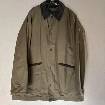 라벤햄 카라 부착 아우터 카키 이너 다운 탈부착 가능