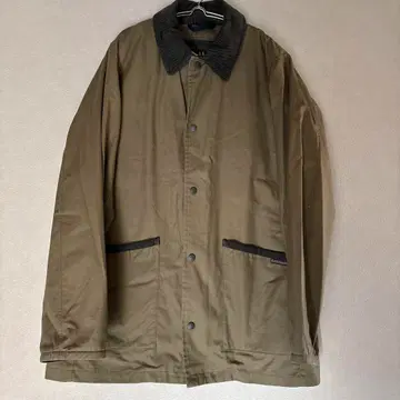 라벤햄 카라 부착 아우터 카키 이너 다운 탈부착 가능