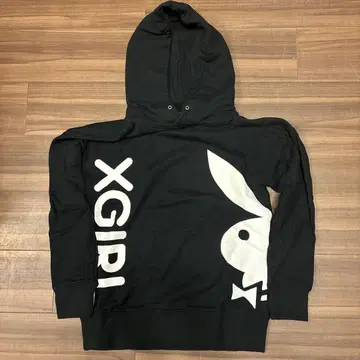 PLAYBOY XGIRL 블랙 후드티 사이즈 2