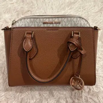 MICHAEL KORS 브라운 핸드백