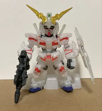 건담 컨버전스 유니콘 건담 극장 한정판 펄 클리어 피규어