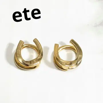 ete 이어커프 골드 양쪽 귀