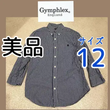 Gymphlex 짐플렉스 깅엄 체크 블루 긴팔 셔츠 12