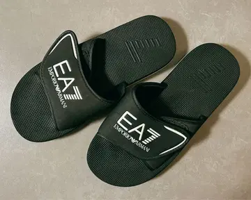EA7 엠포리오 아르마니 블랙 샌들