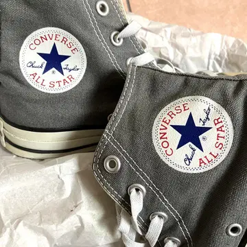 컨버스 하이컷 그레이 24cm