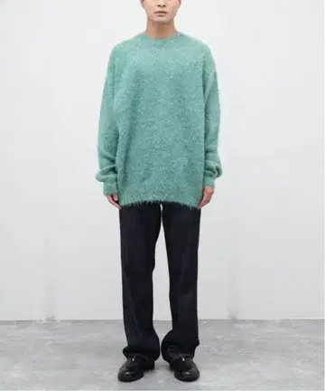 AURALEE BRUSHED SUPER KID MOHAIR KNIT