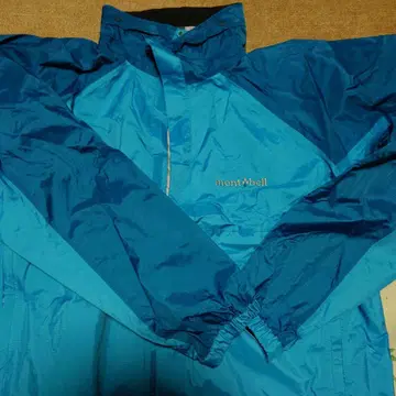 새상품급 mont-bell 몽벨 썬더패스 자켓 XL 블루 파랑