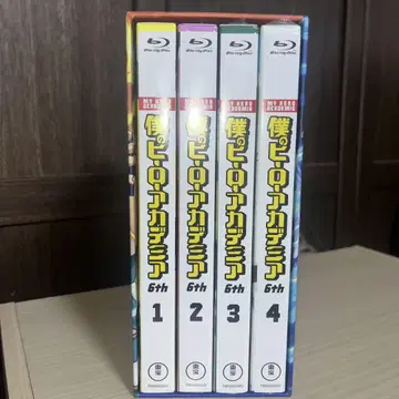 나의 히어로 아카데미아 6기 Blu-ray 초회 생산 수납 BOX
