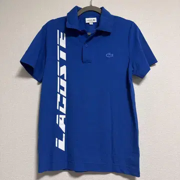 LACOSTE 피케 셔츠 파란색 로고