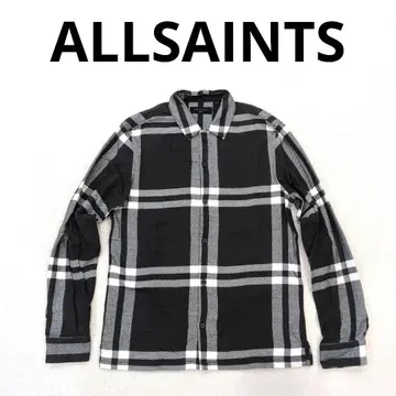 AllSaints 올세인츠 체크 셔츠 플란넬 셔츠