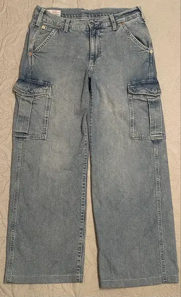 gap 90s 루즈 카고 팬츠 데님