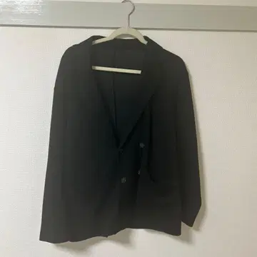 블랙 테일러드 자켓