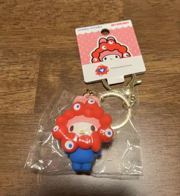 만박 한정판 산리오 마이멜로디 먀쿠먀쿠 키링 입체