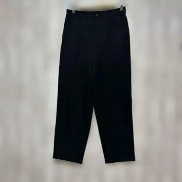 IENA SLOBE 이에나 블랙 블랙 스트레이트 팬츠 [ M ]