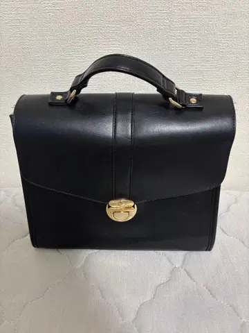 WEGO 레터 플랩 통 숄더 통 백 블랙