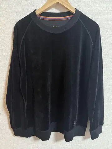 가격 인하 미사용 새상품 Paul Smith 블랙 벨벳 트레이닝복