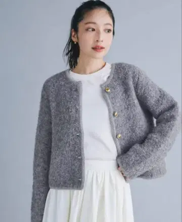 베이스먼트 온라인 니트 자켓