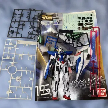 RG 건담 엑시아 기본 조립품