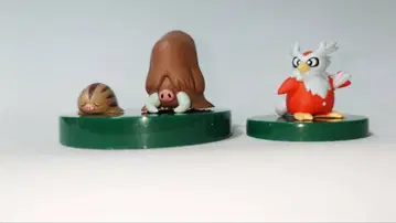 입체 포켓몬 도감 제3집 우림 무 이노무 버드