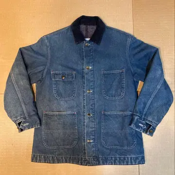 USA제 Sears 데님 커버올 LARGE 시어스