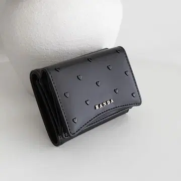 RANDA 하트 스터드 디자인 지갑