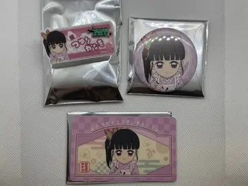 귀멸의 칼날 키메츠 식당 츠유리 카나오 아크릴 스탠드 캔뱃지 명찰