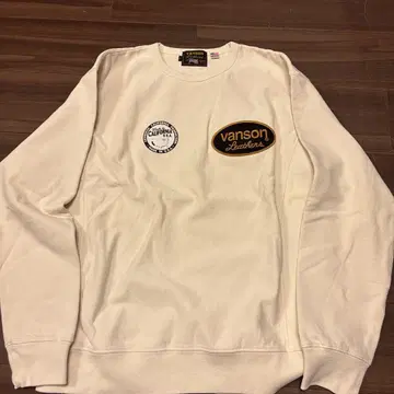 vanson 화이트 트레이닝복 L