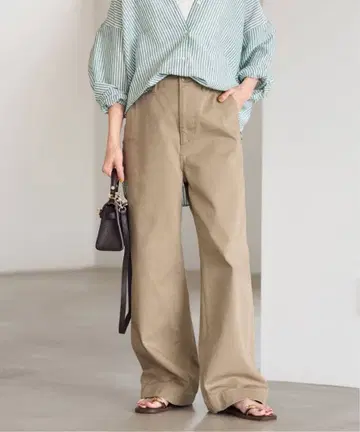 프레임워크 오버사이즈 치노 팬츠