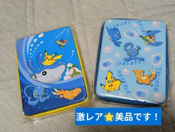 [초레어 미개봉] 포켓몬 푸른 바다의 왕자 마나피 캔 메모 세트 피카츄