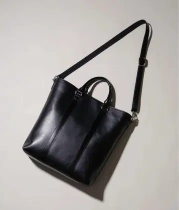LEATHER TOTE BAG 모음 REPLAY 블랙