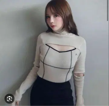 andmary 안드마리 키티 니트탑