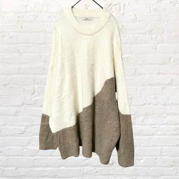 11532 niko and - 니코앤드 아트 패턴 BIG 니트 풀오버