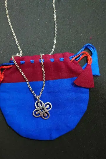 할리우드 런치마켓 925 HRM 실버 목걸이 클로버