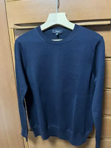 띠어리 네이비 스웨터 M 울 혼방