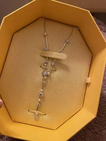 스와로브스키 constella Y자 목걸이