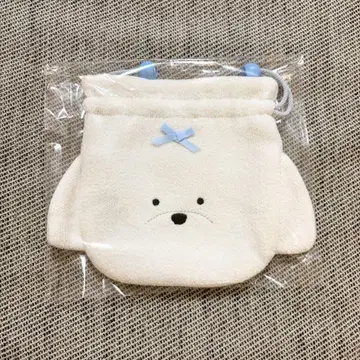 페이러 미사용 새상품 복슬복슬 강아지 말티즈 복조리