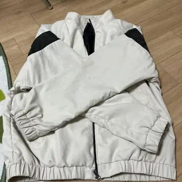 shaggy 나일론 자켓 M 화이트/블랙