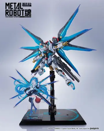 METAL ROBOT혼 스트라이크 프리덤 건담 이식 하츠네 미쿠 Ver.