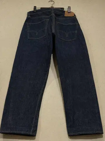 웨어하우스 LOT 1105 셀비지 데님 팬츠 진한 인디고