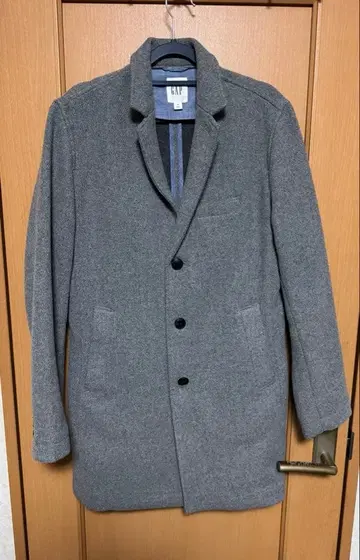 GAP 그레이 체스터 코트 XS