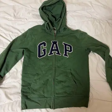 GAP 후드티 풀 집업 y2k 그런지 피치 그린 빈티지