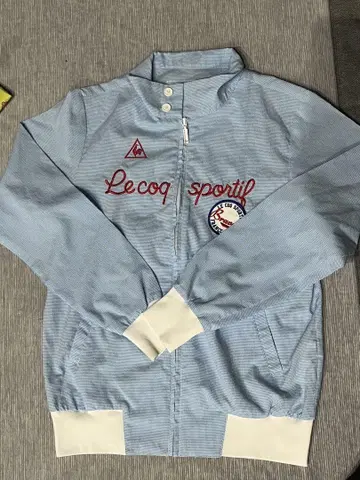 Le coq sportif 라이트 블루 자켓
