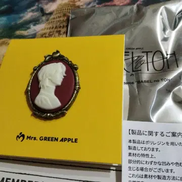 Mrs. GREEN APPLE 바벨탑 카메오 핀즈 B 오오모리 모토키