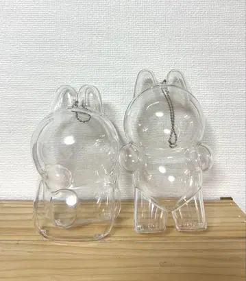 러브부 클리어 케이스 2체 세트