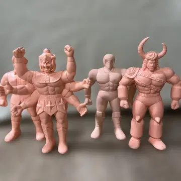 근육맨 그레이트 머슬 근육맨 지우개 4체 세트