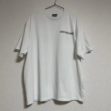 MET24 Reflection NB 로고 티 L 화이트