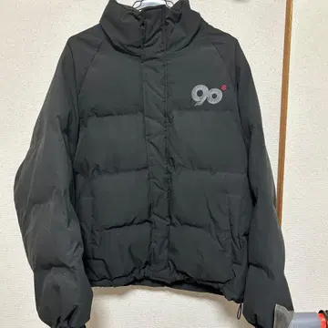 블랙 다운 자켓