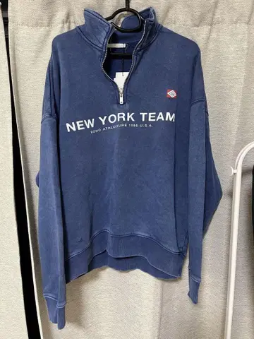 [ 미사용 ] ZARA L 사이즈 하프 지퍼 후드티