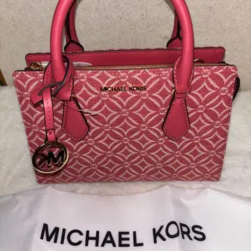 미사용품 MICHAEL KORS 핑크 핸드백 2way 숄더 포함